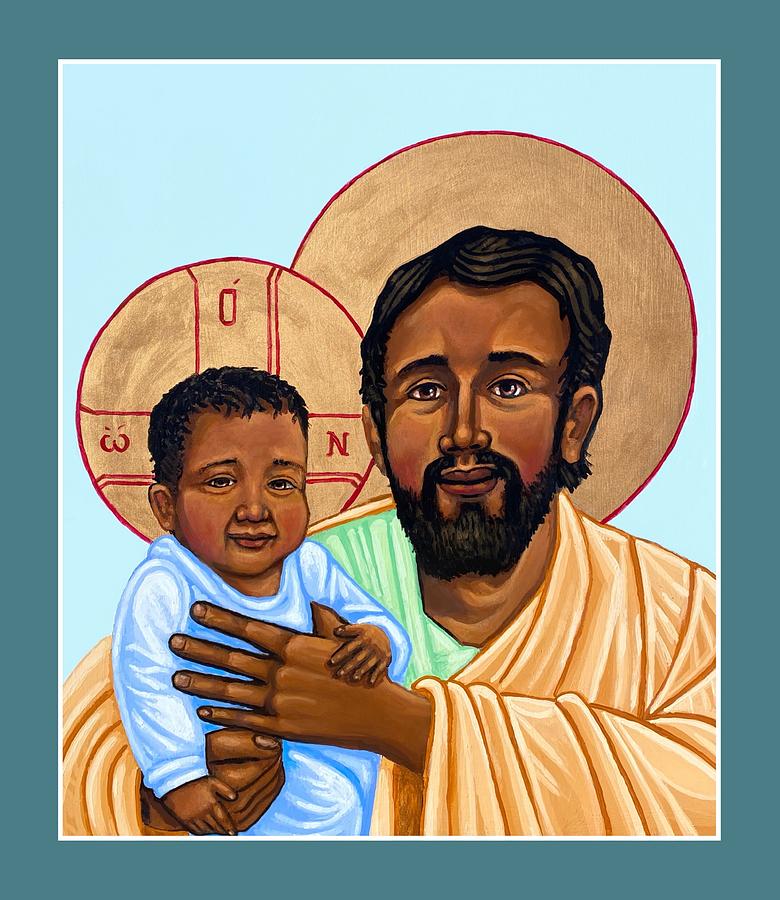 St. Joseph  Painting by Kelly Latimore