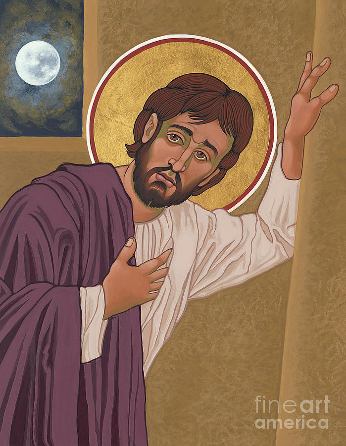 St Joseph Mirror of Patience 334 Painting by William Hart McNichols