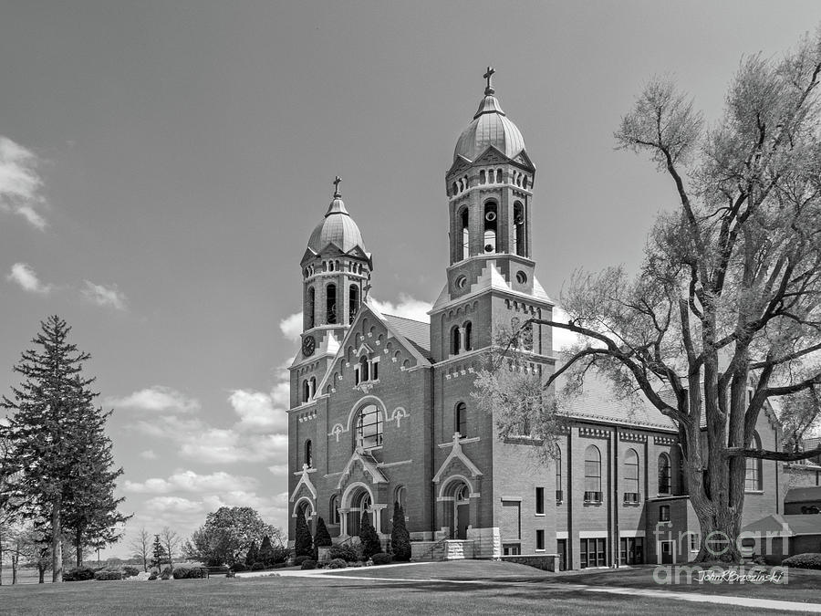 St. Josephs College Chapel Photograph by University Icons