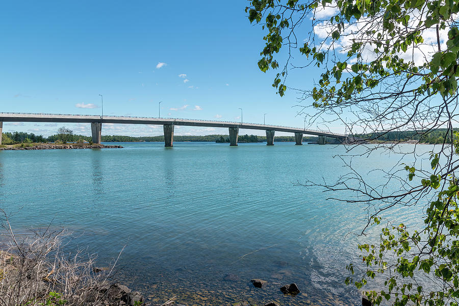 St. Josephs Island Bridge, Ontario 2 Photograph by John Twynam