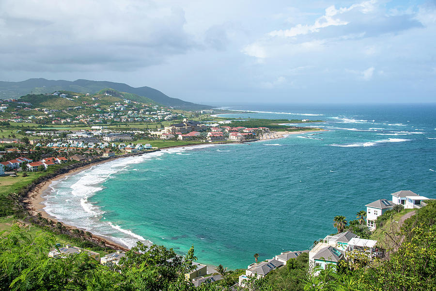 St. Kitts by the Atlantic Ocean Photograph by John Twynam