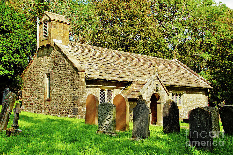 St. Leonards church at Chapel-le-Dale, Yorkshire Photograph by David Birchall
