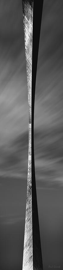 Monument Photograph - St Louis Arch Laidback View by Paul Gmerek