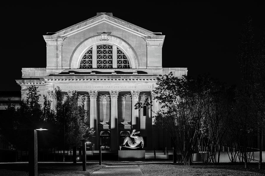 St. Louis Art Museum - West Entrance Photograph by Randall Allen