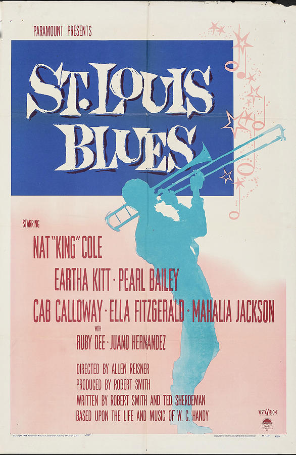 St. Louis Blues poster 1958 Mixed Media by Movie World Posters