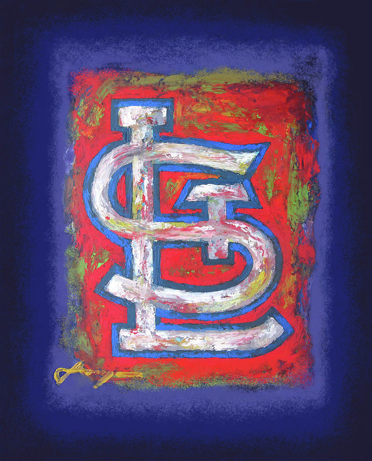 St Louis Cardinals Baseball Painting by Dan Haraga - Fine Art America