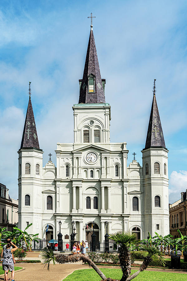 St. Louis Cathedral - New Orleans Photograph by Bob Slitzan