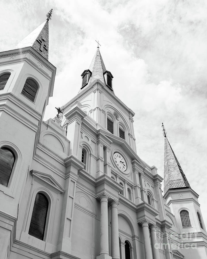 St. Louis Cathedral Up Close Photograph by Kimberly Blom-Roemer
