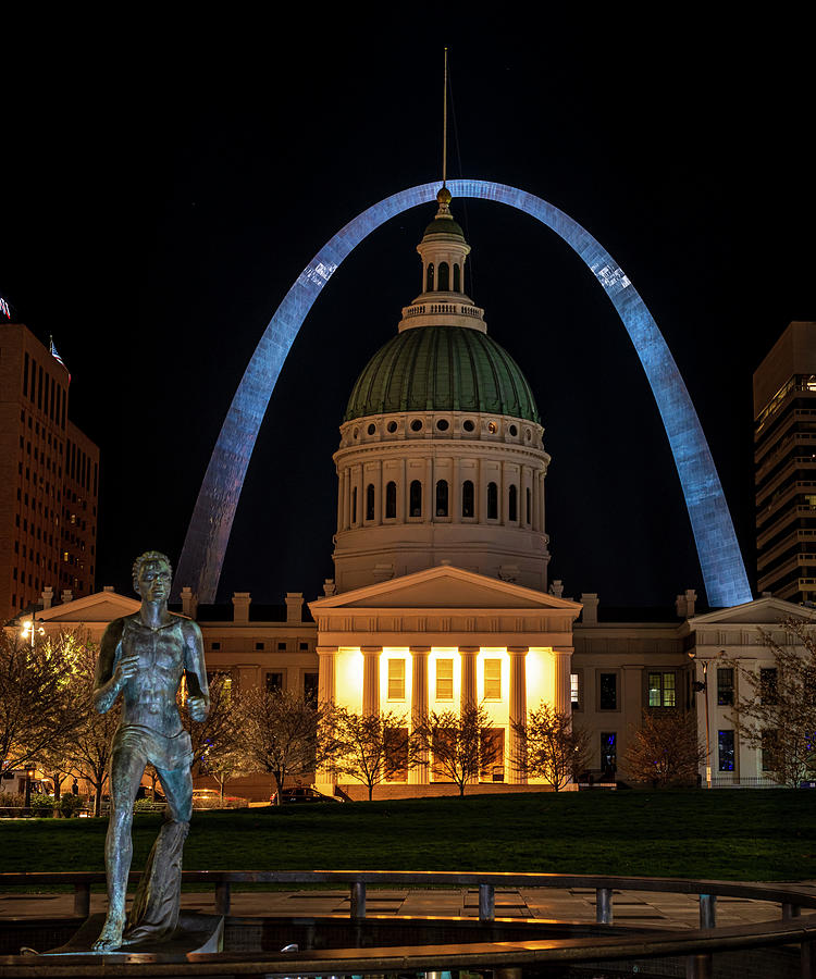 St. Louis Iconic Landmarks Photograph by Michael Smith
