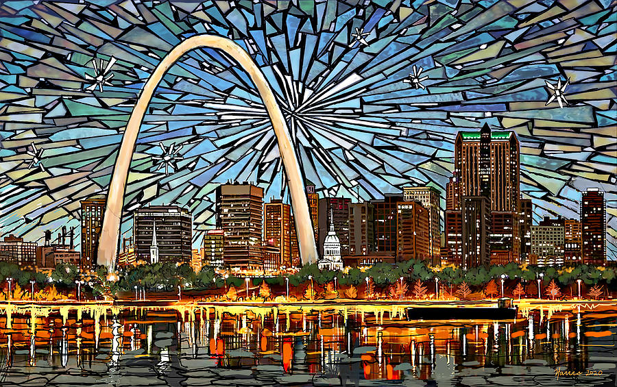 St.Louis Skyline' Women's T-Shirt