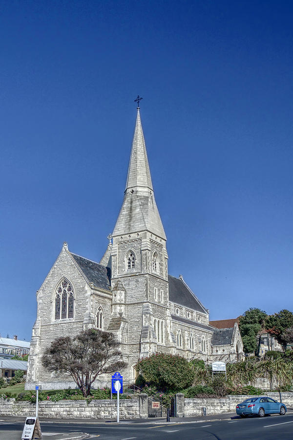 St. Lukes Anglican Church - c.1862, Oamaru, New Zealand Photograph by Elaine Teague