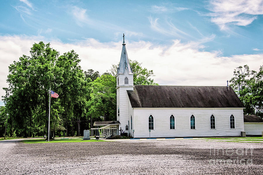 St. Margaret Catholic Church - Springfield Louisiana Photograph by Scott Pellegrin