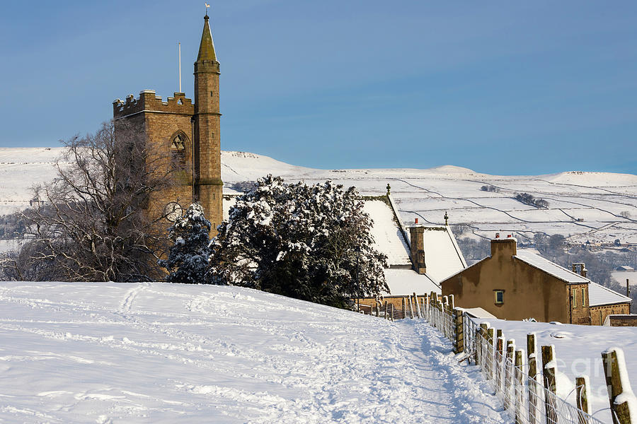 St Margarets Church In Hawes Wensleydale Yorkshire Dales Photograph By