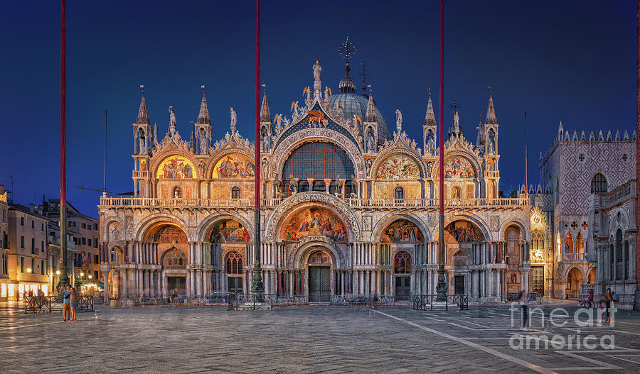 St Marks Basilica  Photograph by The P
