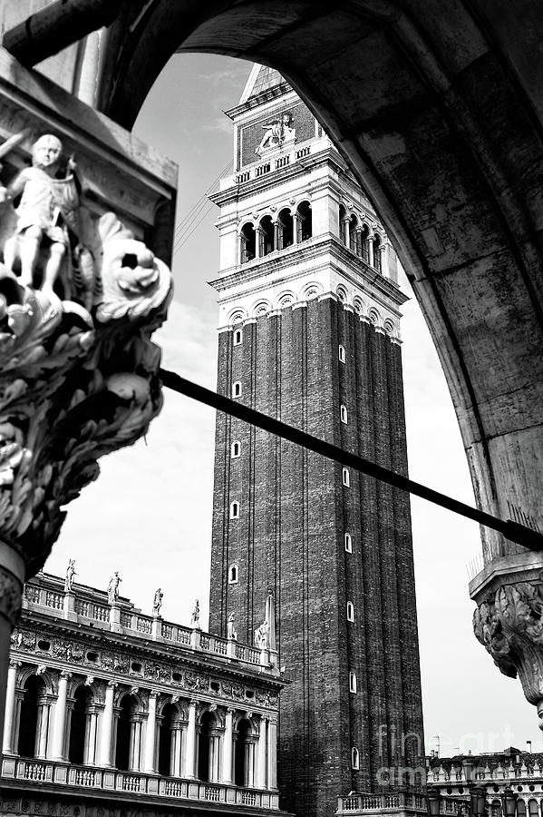 St Marks Campanile in Venice Photograph by John Rizzuto