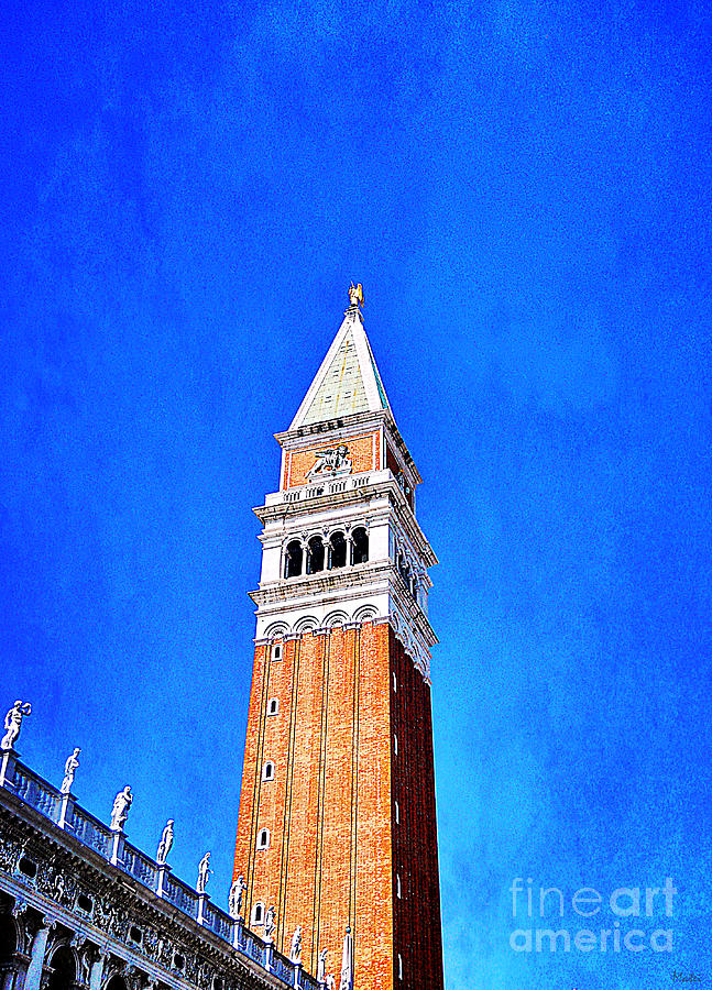 St Marks Campanile in Venice Photograph by Ramona Matei