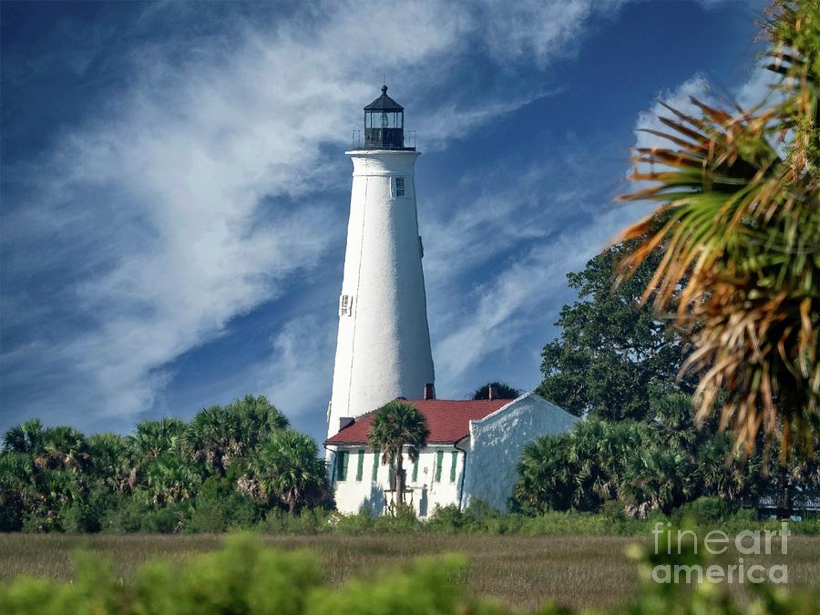 St. Marks Lighthouse Photograph by Scott and Dixie Wiley