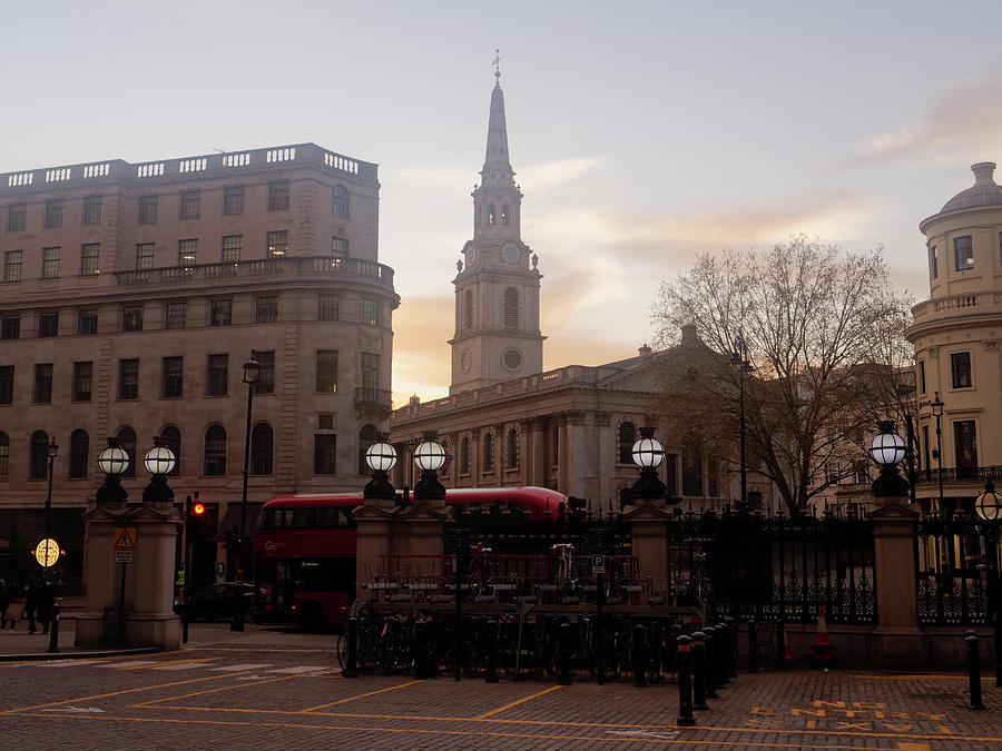St Martins from Charing Cross Photograph by Richard Boot Fine Art America