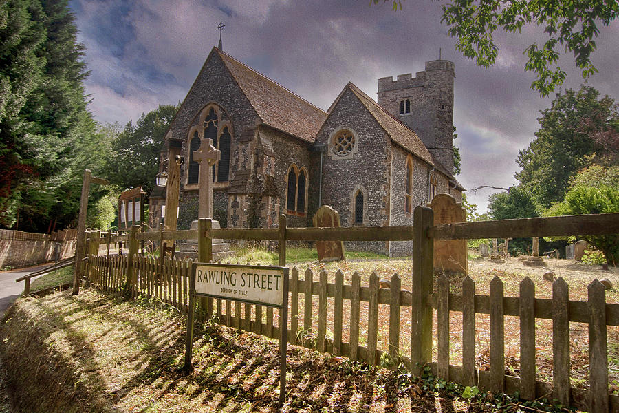 St Mary and The Holy Cross Milstead Photograph by Dave Godden