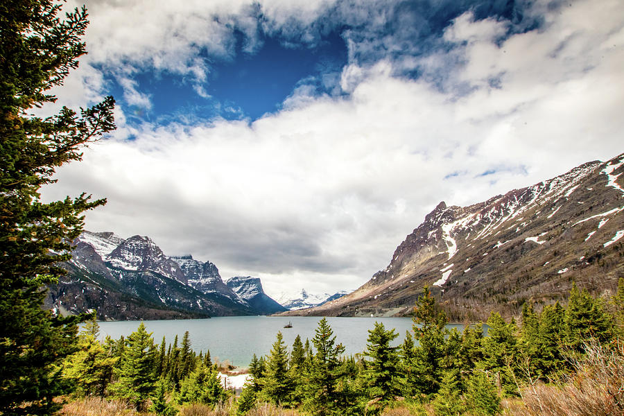 St Mary Lake Glacier National Park Photograph by Angela Hope Photography