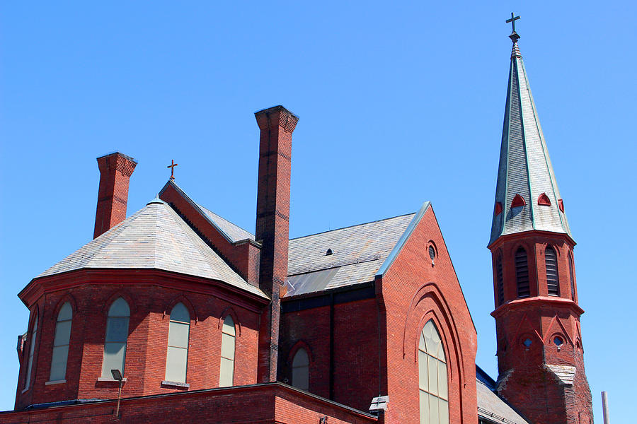 St. Marys Catholic Church, Ballston Spa, New York, USA Photograph by Patrick Donovan