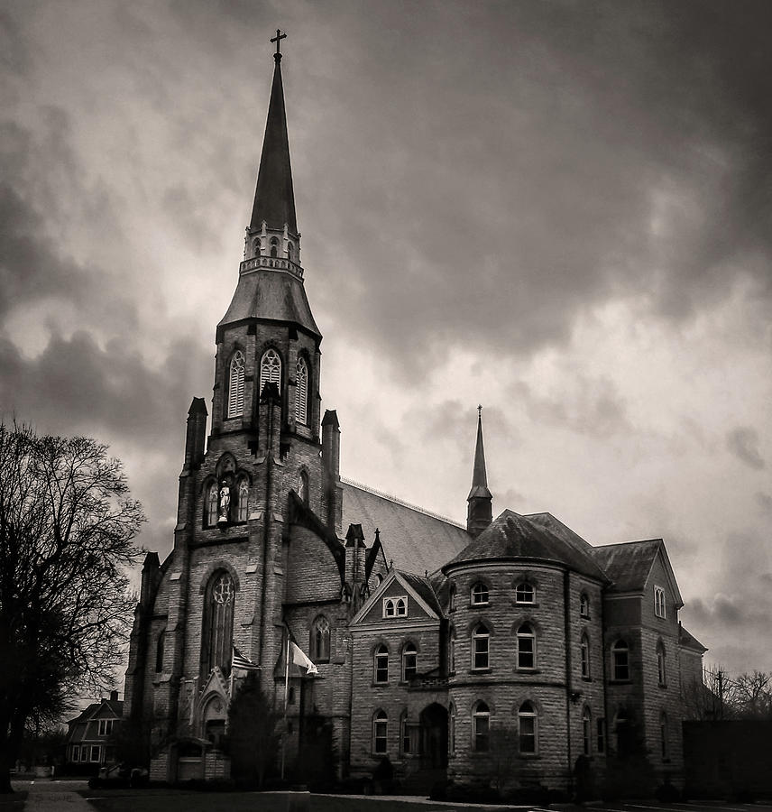 St. Marys Catholic Church Sandusky Ohio Photograph by Shawna Rowe