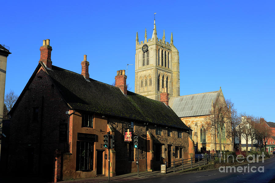 St Marys Church Market Town Of Melton Mowbray Leicestershire Photograph By Dave Porter