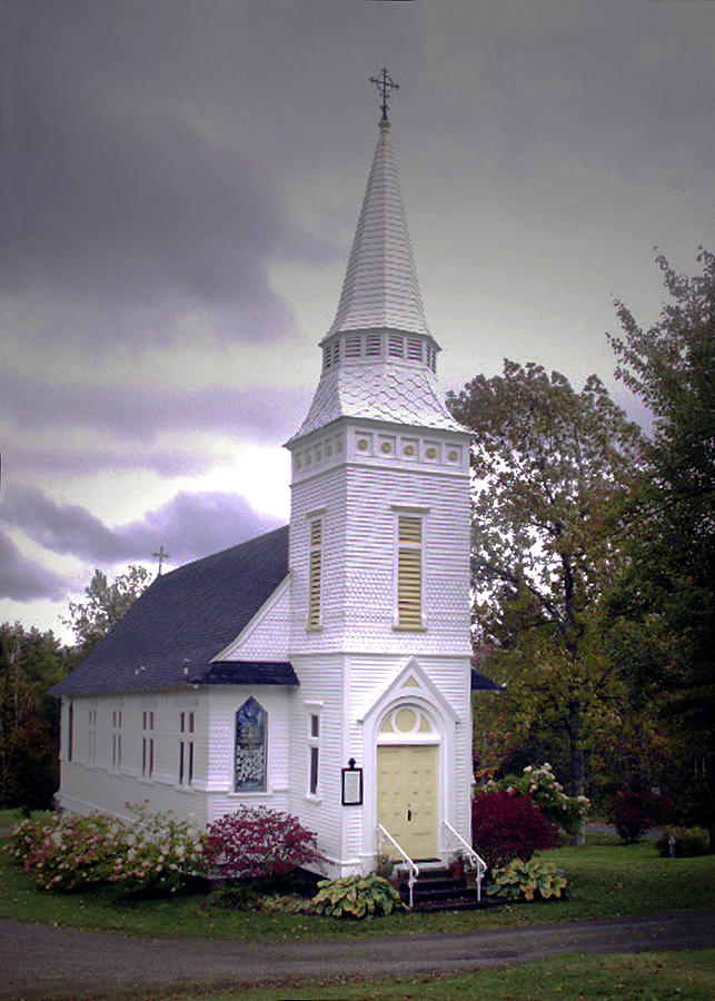 St. Mathews Chapel in Sugar Hill Photograph by Nancy Griswold