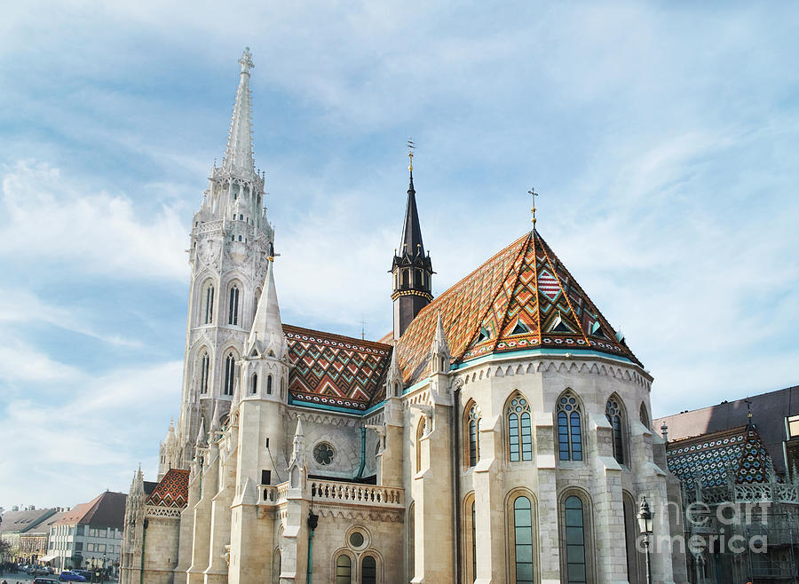 St. Matthias church in Budapest, Hungary. Photograph by Jelena Jovanovic