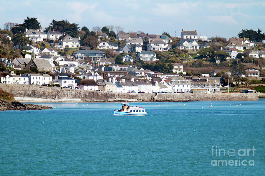 St Mawes and the Ferry Photograph by Terri Waters