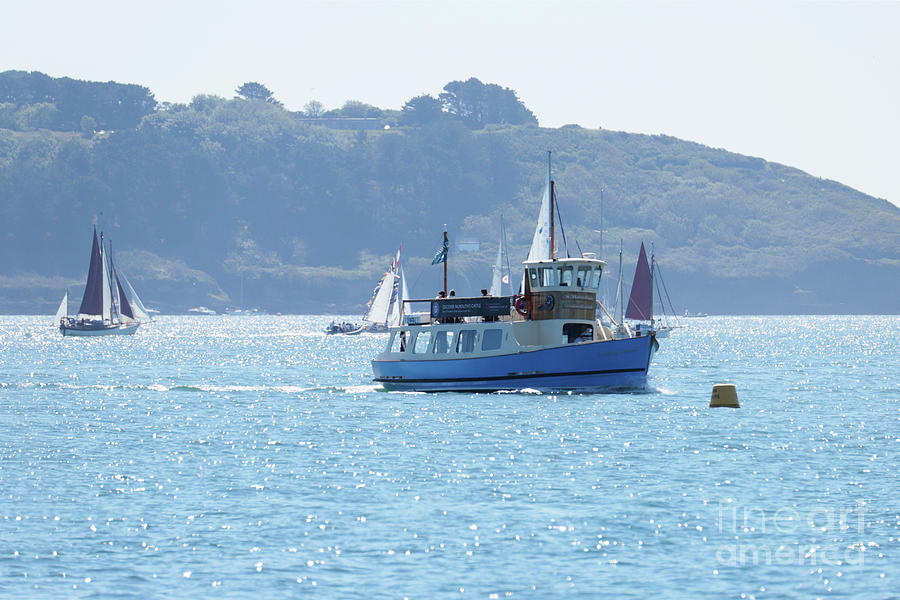 St Mawes Ferry Boat Photograph by Terri Waters