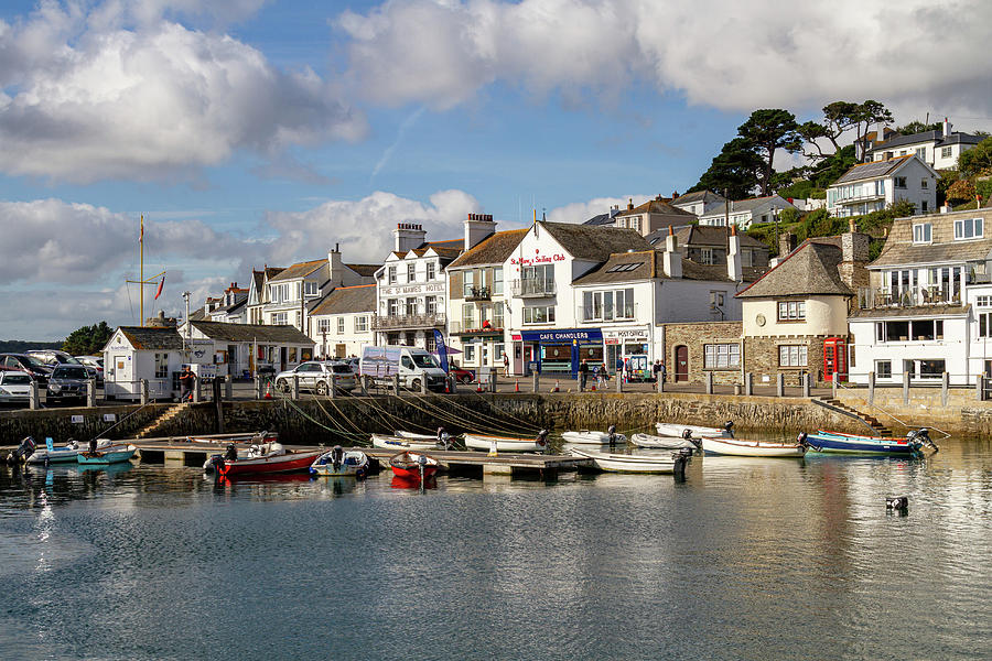 St Mawes Harbour, Cornwall Photograph by Shirley Mitchell