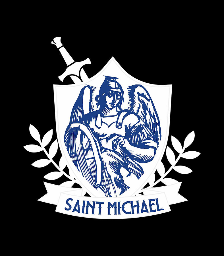 St. Michael The Archangel Patron Saint Of Police Officers Digital Art ...