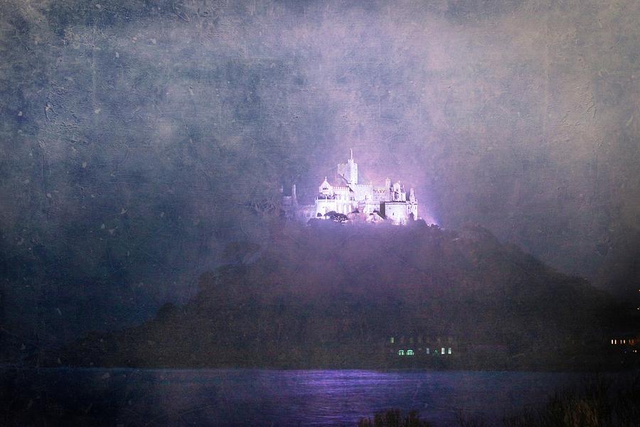 St Michaels Mount, Night Photograph by Jean Gill