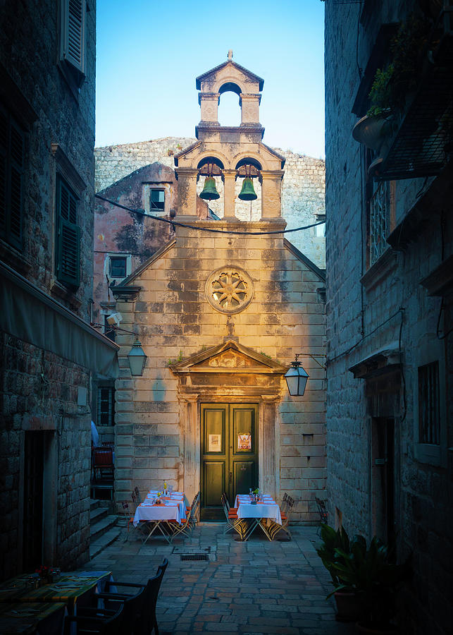 St Nicholas Church, Old Town, Dubrovnik Photograph by Chris Dutton