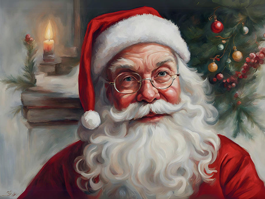 St. Nick Digital Art by Mind Trails - Fine Art America