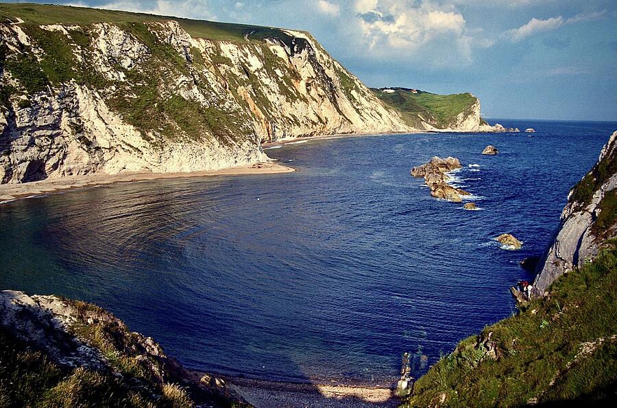 St. Oswalds Bay Dorset Photograph by Gordon James