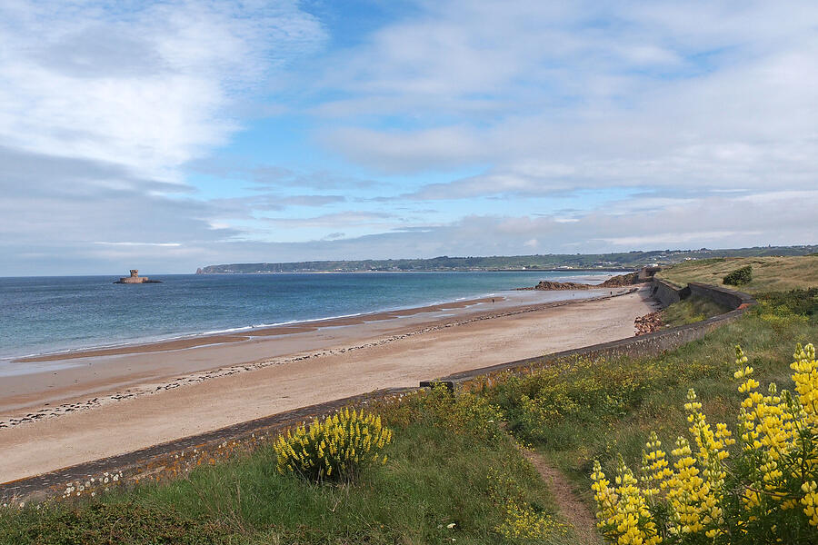 St Ouens Bay Jersey Photograph by Gill Billington St Ouens Bay Jersey Photograph by Gill Billington