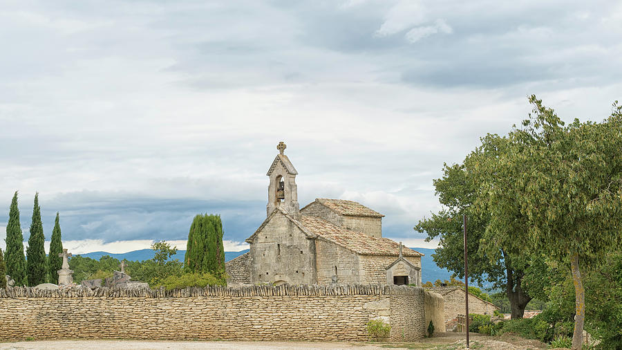 St. Pantaleon, France Photograph by CR Courson