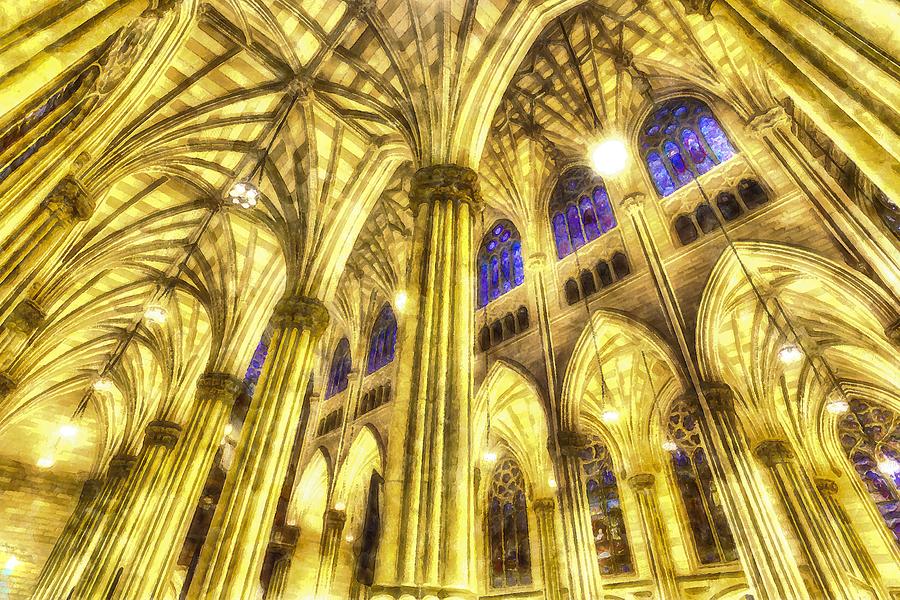 St Patricks Cathedral Art Photograph by David Pyatt