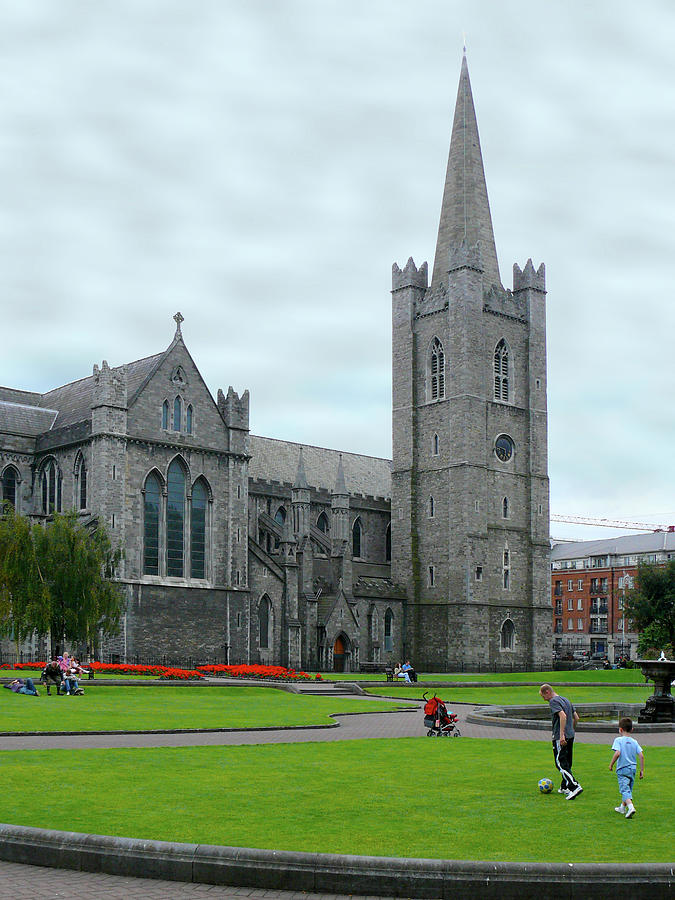 St Patricks Cathedral Dublin Ireland V Photograph by Mike McGlothlen