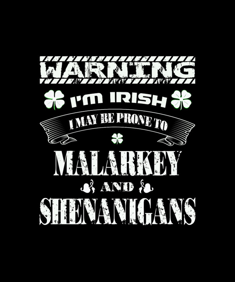 St. Patrick's Day Malarkey And Shenanigans Digital Art by Tinh Tran Le ...