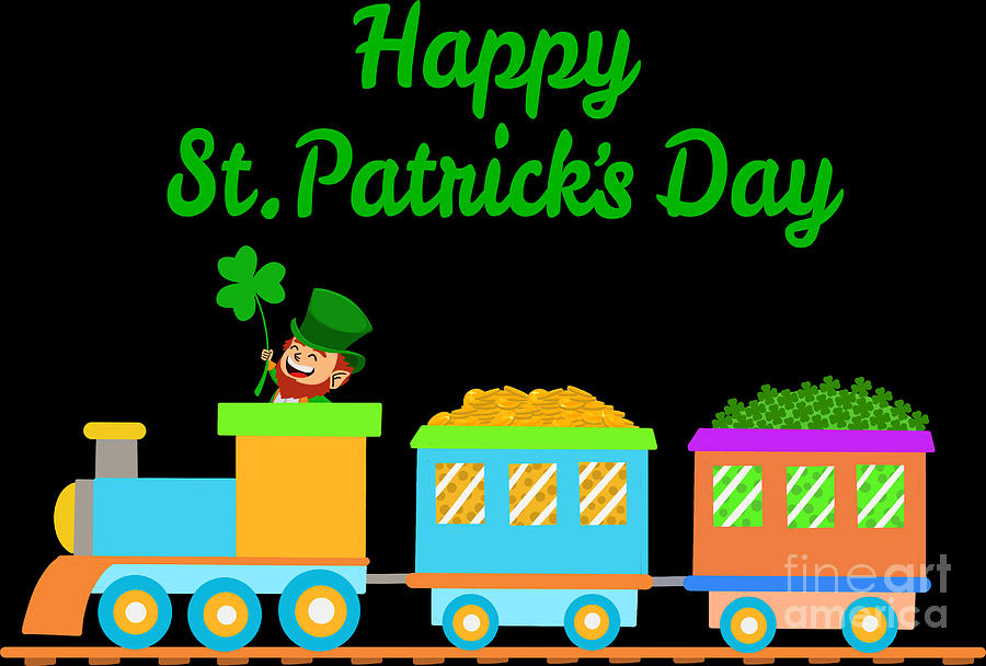 st patricks day train meme