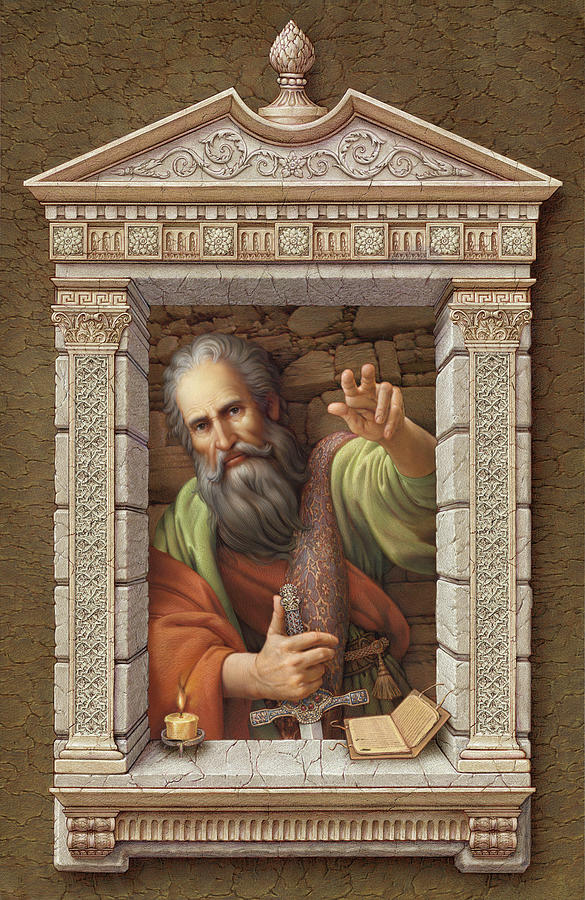 St. Paul 2 #1 Painting by Kurt Wenner