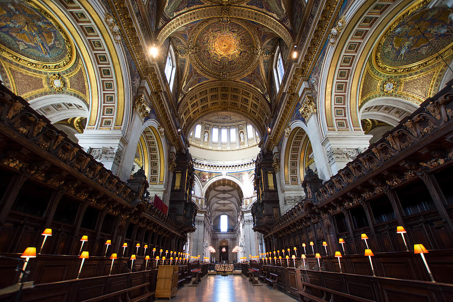 St Pauls Cathedral Church in London Photograph by Image by cuppyuppycake
