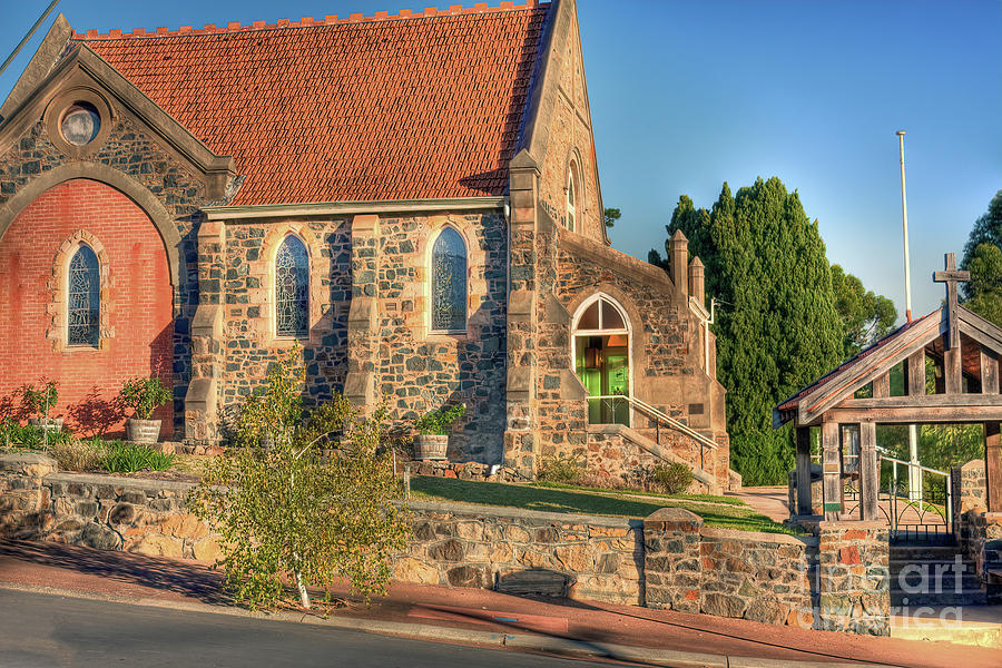 St. Pauls Church, Bridgetown, Western Australia Photograph by Elaine Teague