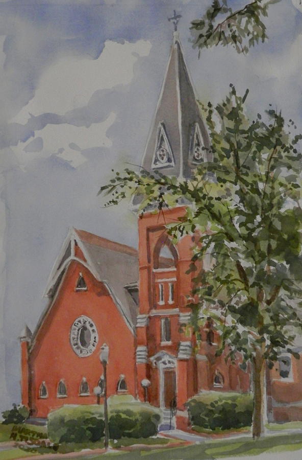 St Pauls Episcopal Painting by Martha Tisdale