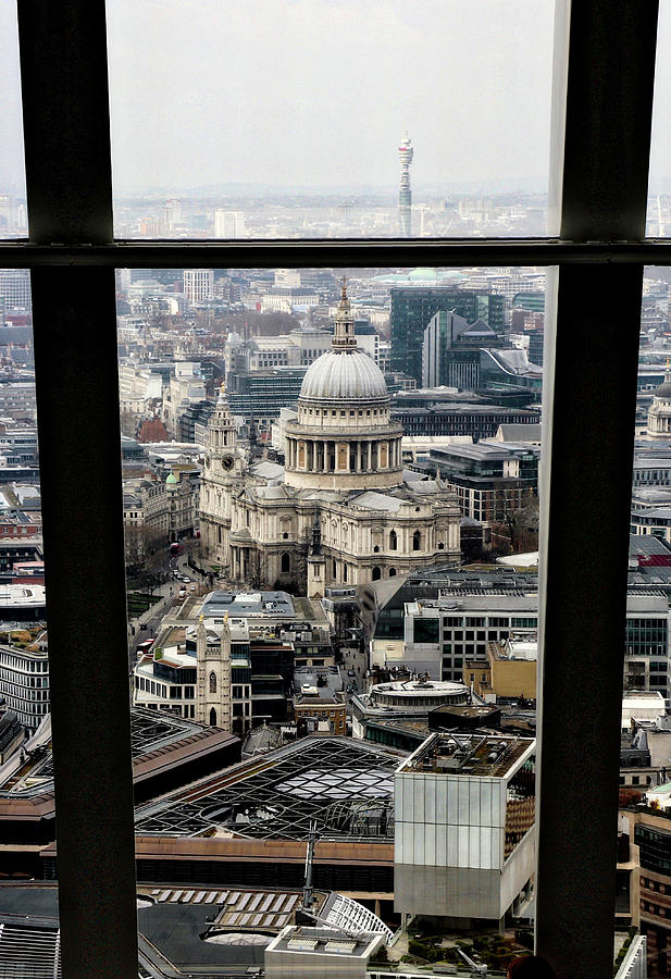 St. Pauls from the Sky Garden Photograph by Jim Albritton