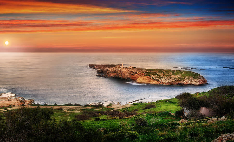 St Pauls Islands at sunrise in Malta - Landscape photo Photograph by Stephan Grixti