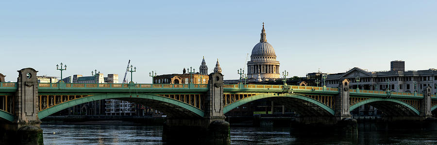 St Pauls Southwark Bridge London Photograph by Sonny Ryse